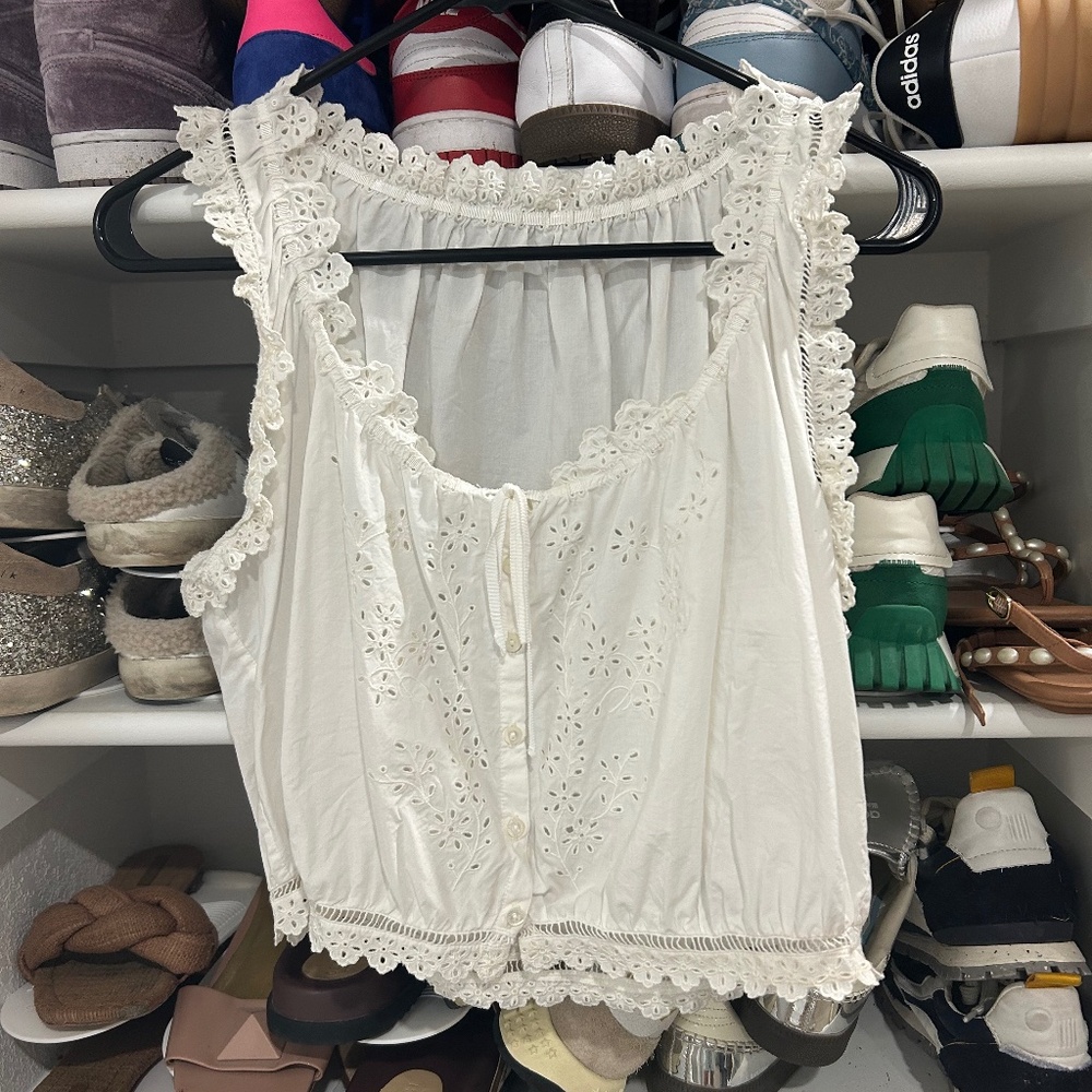 Doen Traveler Top in Salt